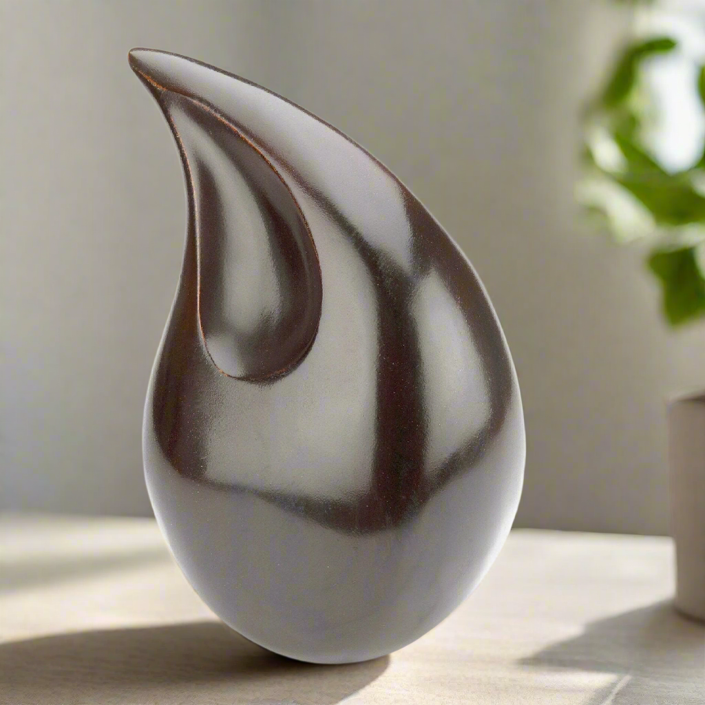 Royal Rapture Cremation Urn for ashes Human Adult Memorial funeral Teardrop 8" and 12" height