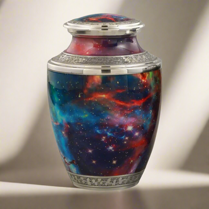 Royal Rapture Galaxy Cremation Urns for Human Ashes Adult/Child Funeral Large 10"