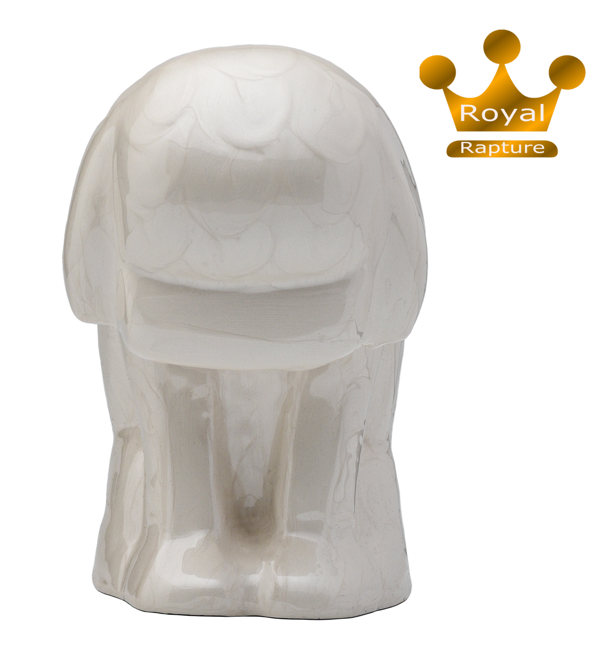 Royal Rapture Dog Figurine Pet Urn for Ashes Charming Metal Alloy Funeral Memorial Cremation